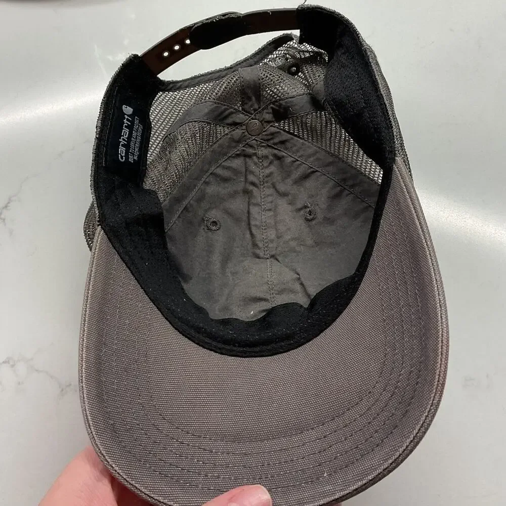 Carhartt Distressed Snapback Trucker Hat Flawed